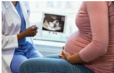 Kitengule obstetrician caring for an expectant mother